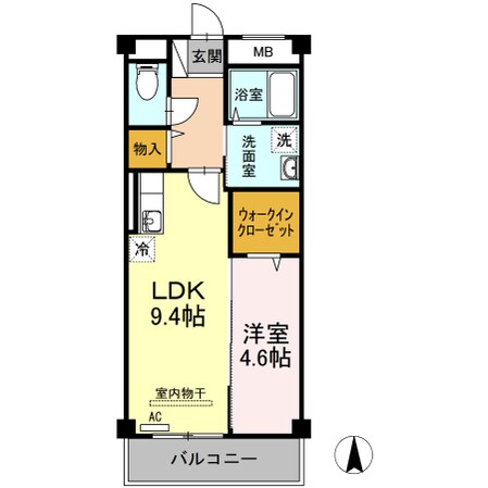 フォレスト林町の物件間取画像